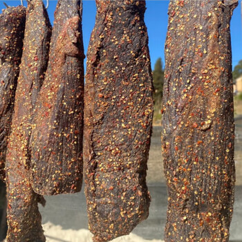 印禾年牛干巴500g云南特产牛肉干风干腌制黄牛肉腊牛肉干年货腊半干