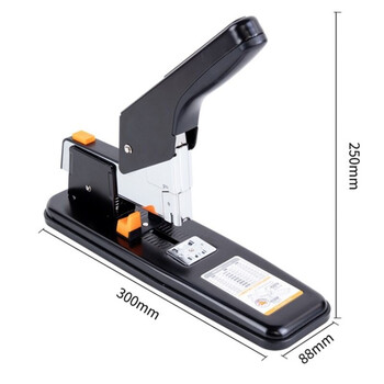 得力 大号订书机 加厚办公订书机 重型订书器 可订210页0399