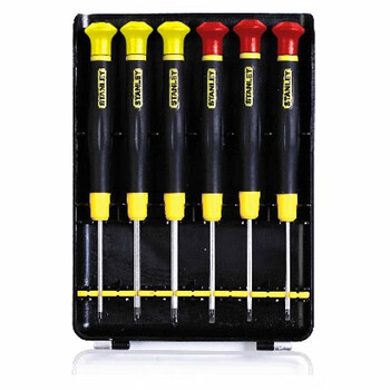 史丹利（STANLEY） 6件套一字十字微型精密螺丝批组套C 66-394-23