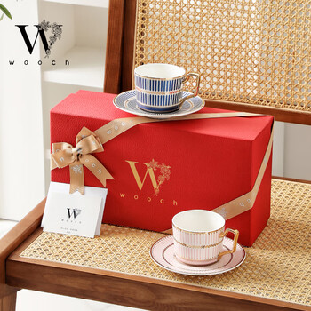 物取（WOOCH）乔迁礼物咖啡杯结婚礼品送新人杯子新婚礼盒情侣杯一对伴手礼轻奢