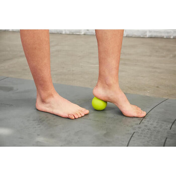 迪卡侬按摩球筋膜球瑜伽健身深层肌肉放松足底手腕康复训练CROB柠檬黄-2720535