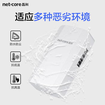 磊科（netcore）W305电梯无线网桥 500米监控摄像头专用wifi点对点远距离传输无线AP 即插即用