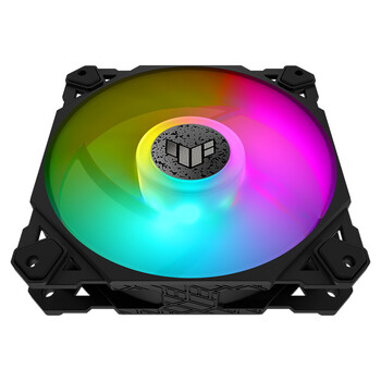 华硕TUF GAMING 侠光 TF120 机箱风扇 ARGB风扇/PWM温控调速/双层LED阵列