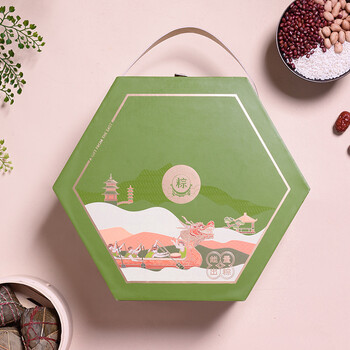 润之禧端午国潮系列蛋黄肉粽多口味粽子咸鸭蛋组合礼盒装能量出粽能量