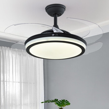 名家汇minkave客厅风扇灯家用现代简约led卧室电扇灯餐厅饭厅隐形吊扇