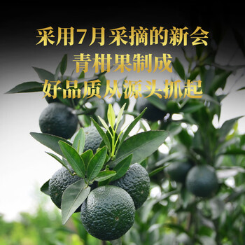 大益 茶叶 普洱茶熟茶 新会小青柑柑普茶 2023年7益果200g带礼袋 大益 茶叶 普洱茶熟茶 新会小青柑柑普茶 2023年7益果200g带礼袋