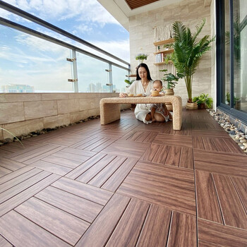 鲁卡生态木防水户外地板阳台木地板diy 花园灰色塑木露台地板防腐木板阳台檀木棕 图片价格品牌报价 京东 鲁卡生态木防水户外地板阳台木地板diy 花园灰色塑木露台地板防腐木板阳台檀木棕 图片价格品牌报价 京东