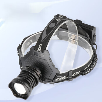 婕茵桐18650锂电池usb充电户外照明大功率p70头灯变焦新款强光led头灯