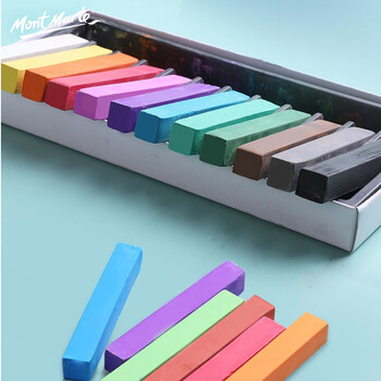 蒙玛特(Mont Marte)色粉笔12色 美术画画粉彩笔手绘彩绘绘画工具套装 易洗彩笔颜料专业粉彩棒画笔MMPT0004美术写生 蒙玛特(Mont Marte)色粉笔12色 美术画画粉彩笔手绘彩绘绘画工具套装 易洗彩笔颜料专业粉彩棒画笔MMPT0004美术写生