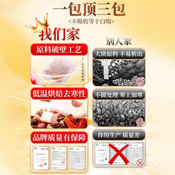 同仁堂五指毛桃茯苓茶祛身湿茶健排脾调理去体内湿气重薏米茶150g