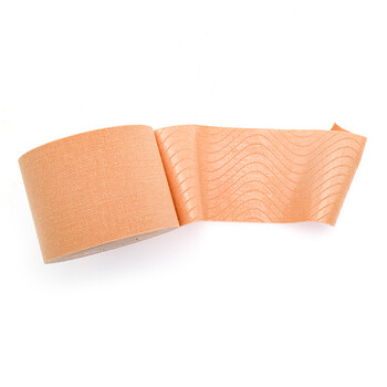 驰动肌肉贴运动绷带弹力肌贴自粘肌内效贴拉伤运动胶带贴布5cmx5m肉色
