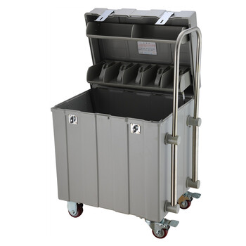 融银之汇（RYZH）0122 银行运钞箱装款箱带轮 500*380*620mm，可选择分币层，容量约500万