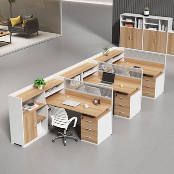 薇泰职员屏风工位电脑桌办公室卡座员工桌子简约现代办公桌椅组合 薇泰职员屏风工位电脑桌办公室卡座员工桌子简约现代办公桌椅组合