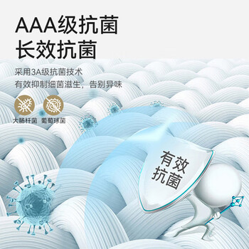 洁丽雅（Grace）毛巾新疆长绒棉 A类抗菌纯棉强吸水素色洗脸巾单条70*34cm 兰色