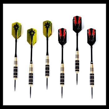 新动力健身器材飞镖盒装24g铜黑镍硬式飞镖针6支送镖石1个尾翼6个XD115 新动力健身器材飞镖盒装24g铜黑镍硬式飞镖针6支送镖石1个尾翼6个XD115