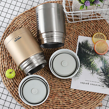 哈尔斯（HAERS）焖烧杯 保温饭盒闷烧壶真空保温杯闷烧罐 304不锈钢经典本色750ml