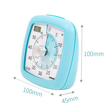 金得利可视化时间管理器正计倒计小学生学习自律定时提醒器便携多功能闹钟儿童可视化计时器蓝色SN503 金得利可视化时间管理器正计倒计小学生学习自律定时提醒器便携多功能闹钟儿童可视化计时器蓝色SN503