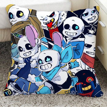 sans骷髅兄弟手办动漫游戏周边undertale玩偶公仔1335x35cm迷你枕宝宝