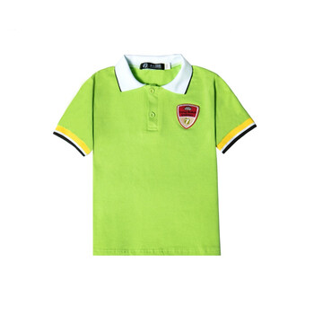 班服夏季小学生校服男女短袖套装夏旗舰官方绿色polo衫旗舰官方110cm