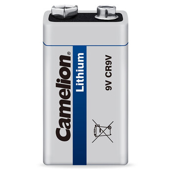 飞狮（Camelion）CR9V一次性锂电池1200毫安时烟雾报警器/万用表/话筒1节9V电池