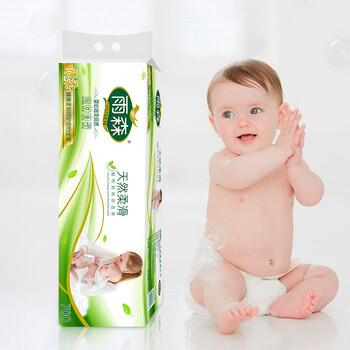 雨森（YUSEN）无芯卷纸天然柔滑6层58g*36卷木浆卫生纸巾家用厕纸巾加厚擦手纸