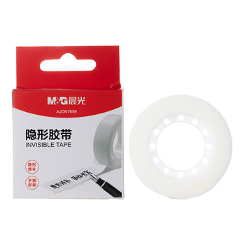 晨光（M&G）(M&G)文具隐形胶带 开学必备学生书本修补易撕胶带12mm*30y(27.42米/卷) 单卷装AJDN7659