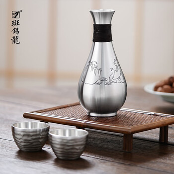 錫器　茶壺 錫 茶壺 黒吹雪漆加工 180g [No.49]｜薩摩錫器工芸館
