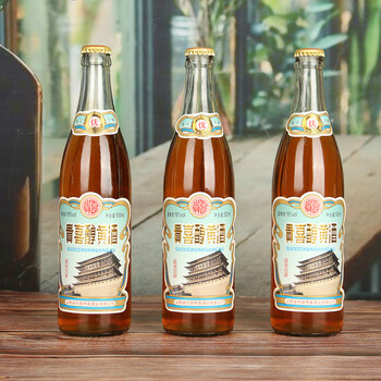 贵喜贵喜山西代州特产黄酒复古整箱12瓶黍米黄酒手工酿造半甜型黍米酒