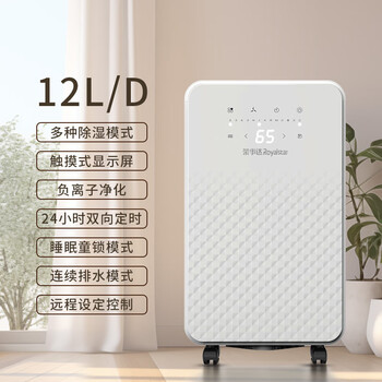 荣事达（Royalstar）家用除湿机12L/天2-20㎡适用回南天首选负离子净化轻音除湿RSD-FD5181