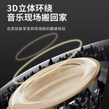 纽曼（Newmine）N503蓝牙音箱桌面家用客厅飞碟音响环绕立体发烧级高音质无线蓝牙低音炮礼物