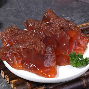 红海蜇头桶装整箱凉拌菜海蜇皮丝脆爽批发 五斤桶装(净重3-3.5斤)