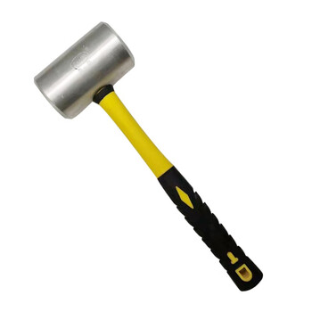 渤防bofang1418铝锤铝圆鼓锤圆柱锤双面铝手锤铝榔头铝圆柱锤05kg