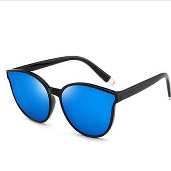 围围细语 韩版太阳镜女新品圆脸防晒彩膜情侣墨镜运动休闲变色眼镜