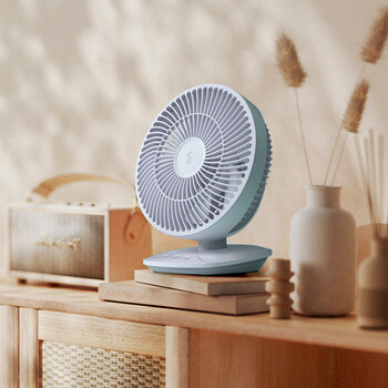 keheal科西ft1空气循环扇家用台式壁挂桌面小型电风扇宿舍良雫 冰川蓝