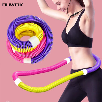 杜威克 呼啦圈软弹簧加重成人塑形圈儿童小学生健身锻炼2.5斤 杜威克 呼啦圈软弹簧加重成人塑形圈儿童小学生健身锻炼2.5斤
