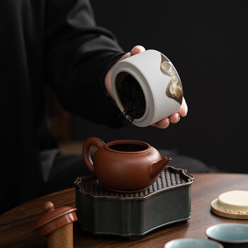 苏氏陶瓷(SUSHI CERAMICS)手绘山水画三色茶叶罐 储存罐陶瓷密封罐精美礼盒J0628 苏氏陶瓷(SUSHI CERAMICS)手绘山水画三色茶叶罐 储存罐陶瓷密封罐精美礼盒J0628