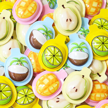 杰顿3d水果果汁软糖果多口味创意儿童糖果网红高颜值休闲小零食 随机