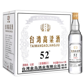 52度台岛高粱酒价格报价行情- 京东