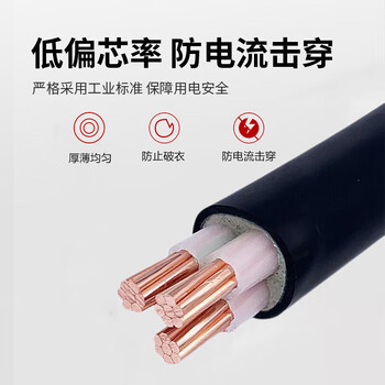 鼎献 2.5平方铜芯电线电缆 国标三芯户外防老化铜线缆延长线 ZC-YJV-3*2.5-50米 鼎献 2.5平方铜芯电线电缆 国标三芯户外防老化铜线缆延长线 ZC-YJV-3*2.5-50米
