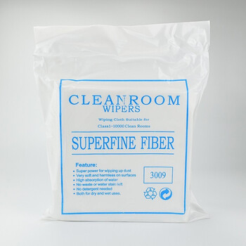 海斯迪克 HKCL-140 无尘擦拭布 实验室镜片抹布 洁净车间精密仪器静电工业清洁擦拭除尘布 9寸（100片）