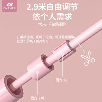欧梵达跳绳成人减肥健身燃脂专用业中考学生大人减脂竞速运动有绳子