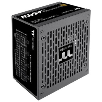 Thermaltake（Tt）额定450W 钢影Toughpower SFX 电脑电源（80PLUS金牌/全模组/全日系电容/附ATX转接架）