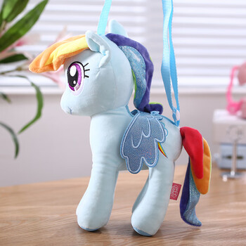 小马宝莉mylittlepony毛绒玩具玩偶公仔独角兽女孩生日紫悦云宝礼物