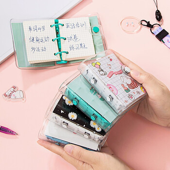 天色 A7手账本迷你口袋本便携笔记本子100张 活页本记事本文具日记本儿童卡通便签本 TS-4127 恐龙伴手礼 天色 A7手账本迷你口袋本便携笔记本子100张 活页本记事本文具日记本儿童卡通便签本 TS-4127 恐龙伴手礼