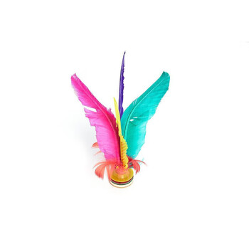 迪卡侬基础塑形/普拉提耐用小巧青少年天然鹅毛毽子 彩色 520669 均码 迪卡侬基础塑形/普拉提耐用小巧青少年天然鹅毛毽子 彩色 520669 均码