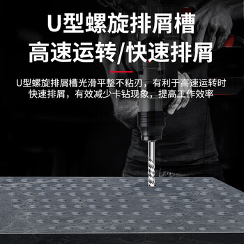 德力西电气（DELIXI ELECTRIC）十字冲击电锤钻头混凝土穿墙钨钢合金打墙打孔DLX-FSZ8  28×500