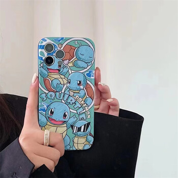 11手机壳iphone14promax硅胶13防摔直边男女个性可爱 【满屏杰尼龟】