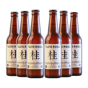 taste room杭州桂花小麦艾尔啤酒 国产精酿啤酒 整箱装 6瓶桂花小麦艾