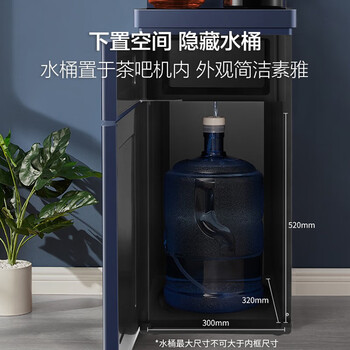 苏泊尔（SUPOR） 大尺寸显示 大容量玻璃泡茶壶 1.0L无缝双层防烫水壶 蒸汽挡板茶吧机SW-CBJ07【节日好礼】