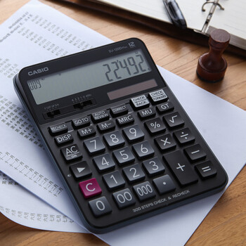 卡西欧(CASIO)计算器DX-120B商务计算器 大型机 灰色 DX-120S升级款 卡西欧(CASIO)计算器DX-120B商务计算器 大型机 灰色 DX-120S升级款
